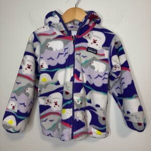 Patagonia Polar Fleece Zip Up - 4T